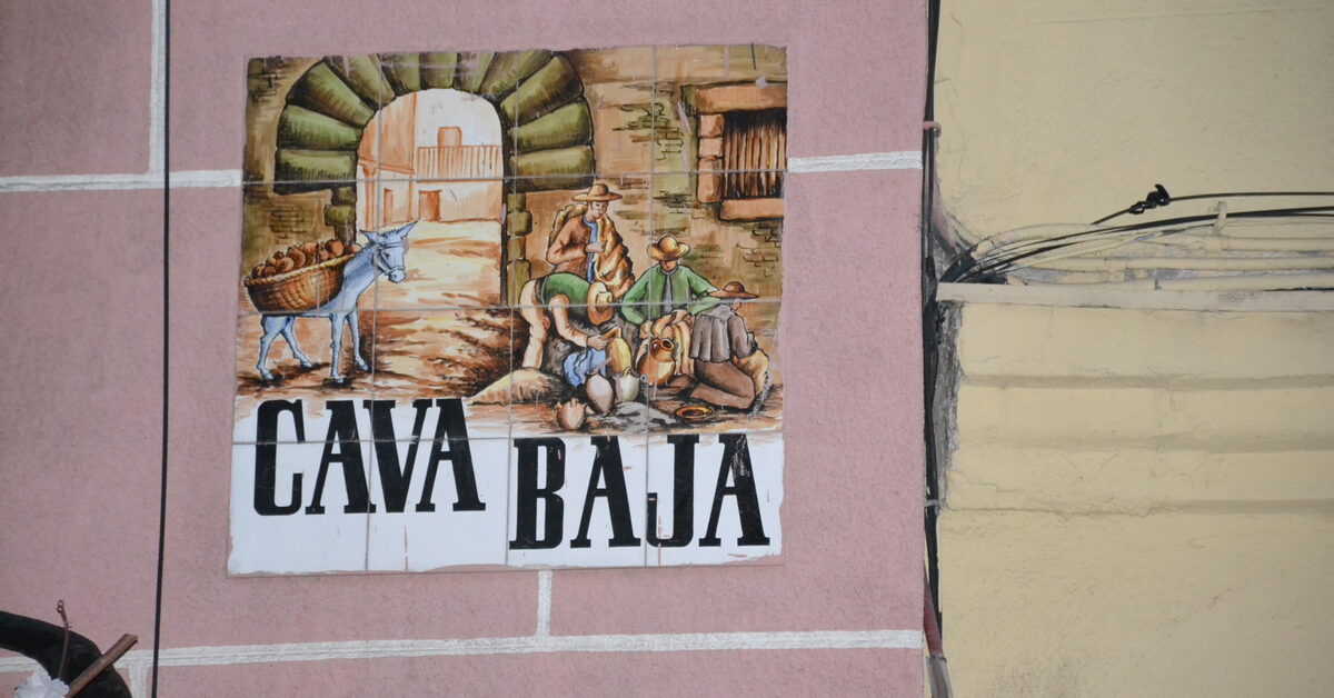 La Cava Baja de Madrid, calle castiza de La Latina