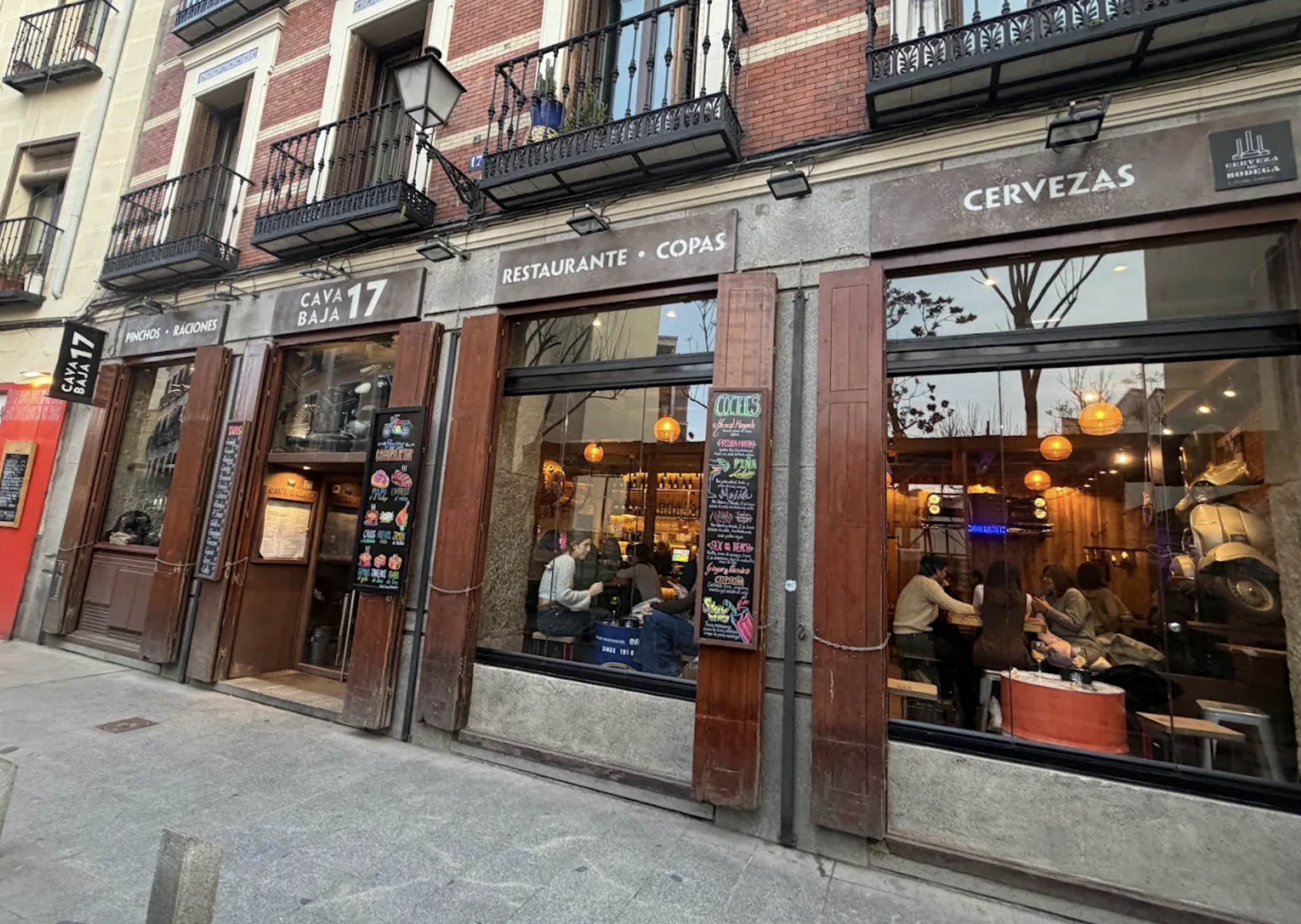 Cava Baja 17 - Restaurante en la Cava Baja de Madrid